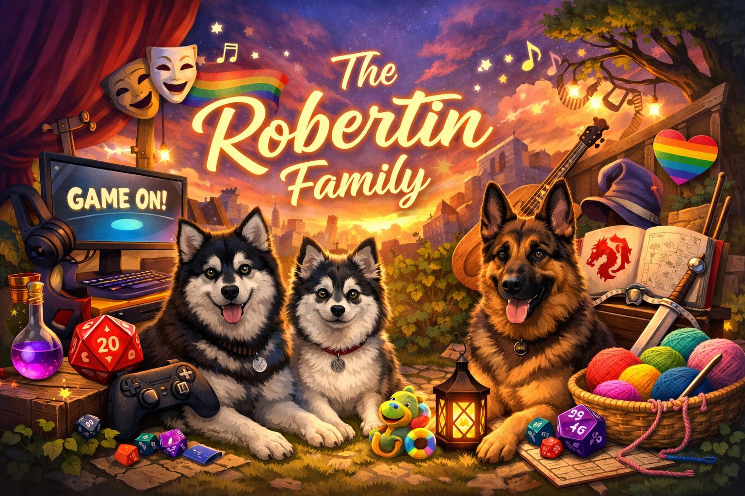 The Robertin Family